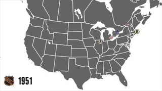 NHL Expansion Through The Years